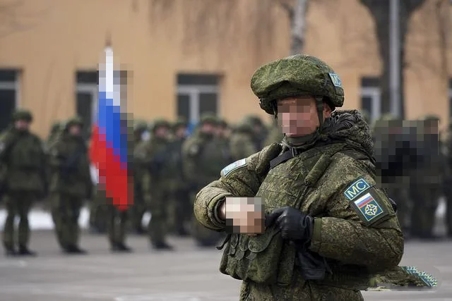 Parche militar con gancho y bucle EMR verde ruso para brazalete - imagen 2