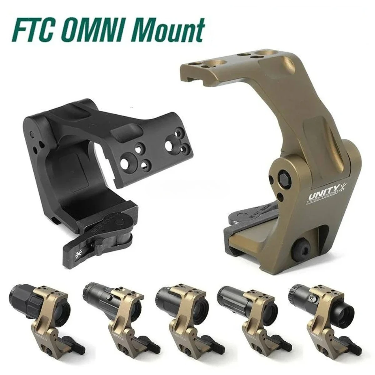UNITY Tactical FTC OMNI Mount montura óptica elevadora EOTech Vortex - imagen 3