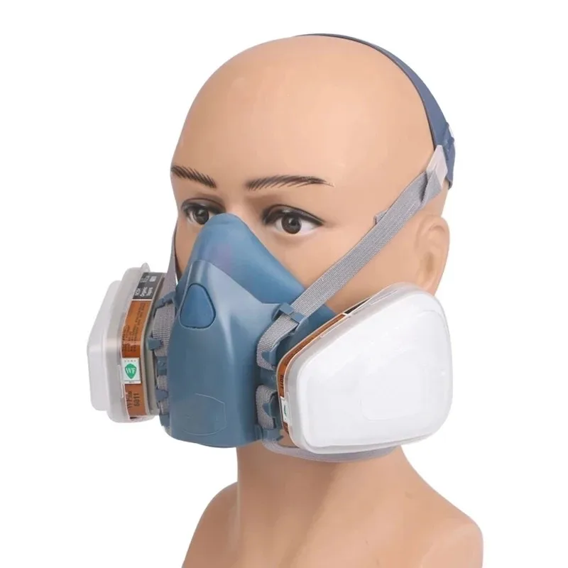 Máscara protectora de gas para pintura con filtro vapores orgánicos - imagen 4