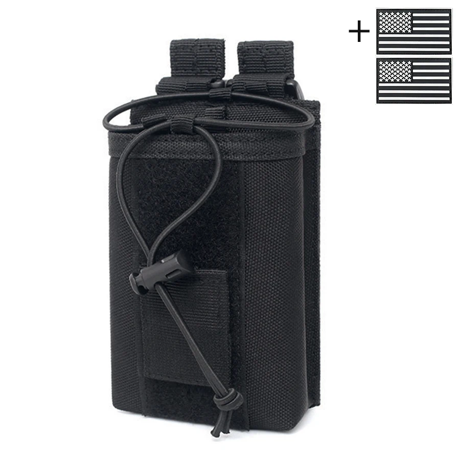 Bolsa para walkie talkie MOLLE colgante riñonera táctica exterior - imagen 4