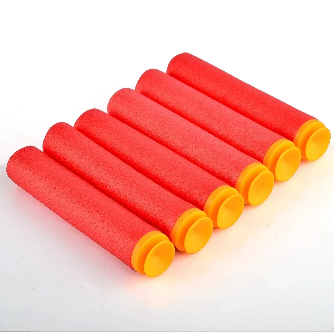 Nerf Mega dardos de espuma con ventosas rojos