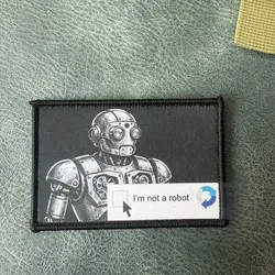 Parche táctico CAPTCHA No soy un robot para MOLLE