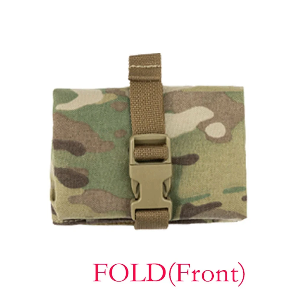 Bolsa plegable táctica en uso