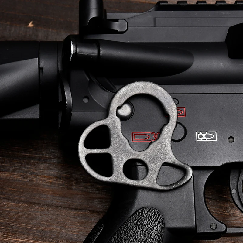 WADSN Correa Táctica Pistola Metal CNC Liberación Rápida Airsoft Negra - imagen 4