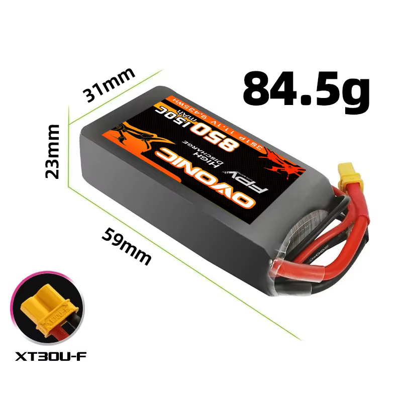 Ovonic batería LiPo FPV XT30 para dron FPV
