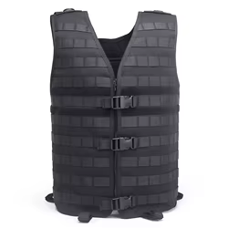 Chaleco táctico MOLLE de carga con hidratación para hombre