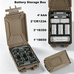 Estuche modular MOLLE para baterías recargables impermeable de nailon