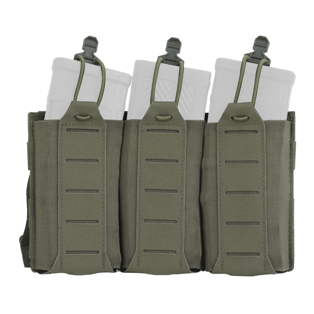 Porta cargadores táctico MOLLE elástico para funda de cintura - imagen 4