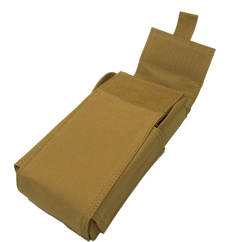Bolsa munición táctica Molle redonda para pistola airsoft