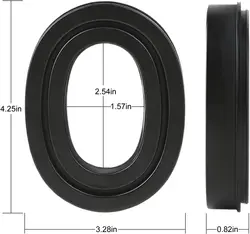 Almohadillas de gel tácticas 3M Peltor autoadhesivas refrigerantes