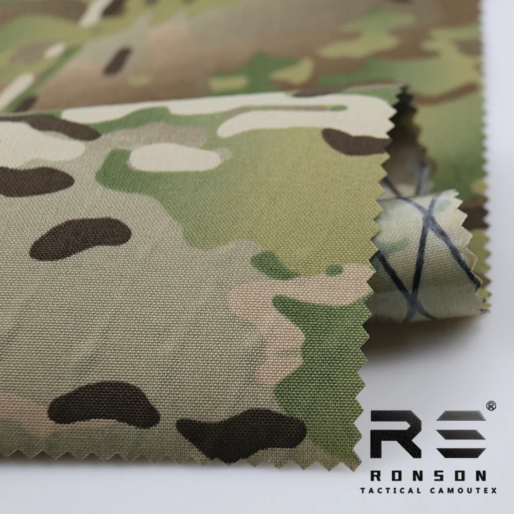 Tela táctica para bolsos y chalecos en camuflaje MC