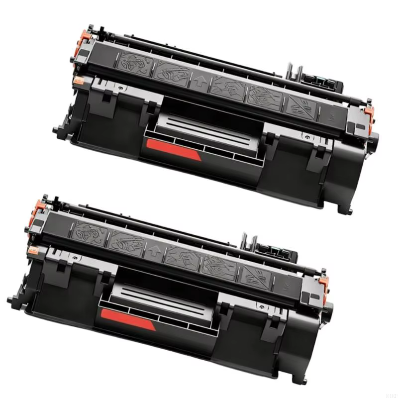 Detalle del cartucho de tóner CF280A y su acabado