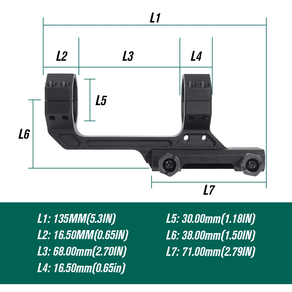 Adaptador y orientación del montaje