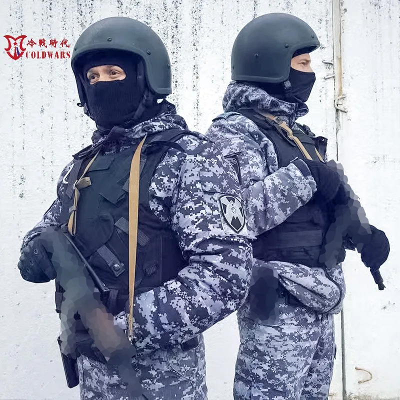 Russo Inverno Blue Dot chaqueta táctica de camuflaje para nieve - imagen 4