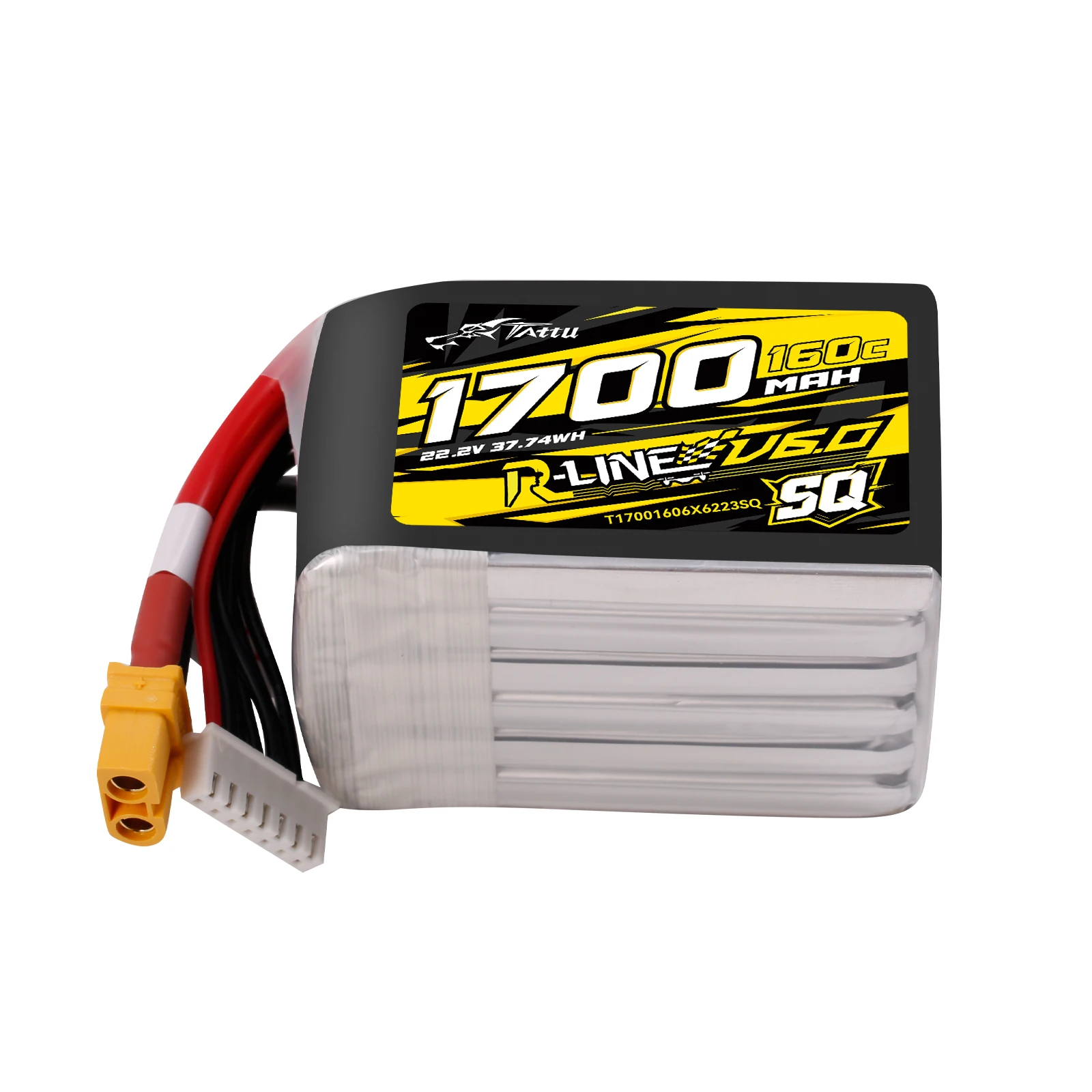 Batería LiPo Tattu R-Line 6S 1700mAh 160C para FPV - imagen 4