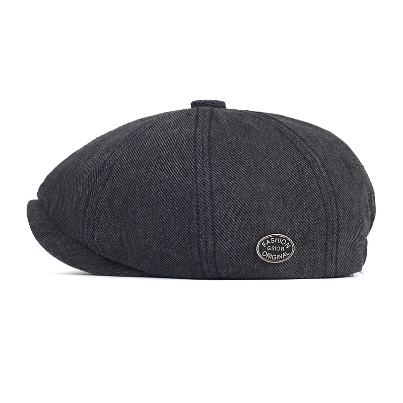 Gatsby/flat cap para un look relajado