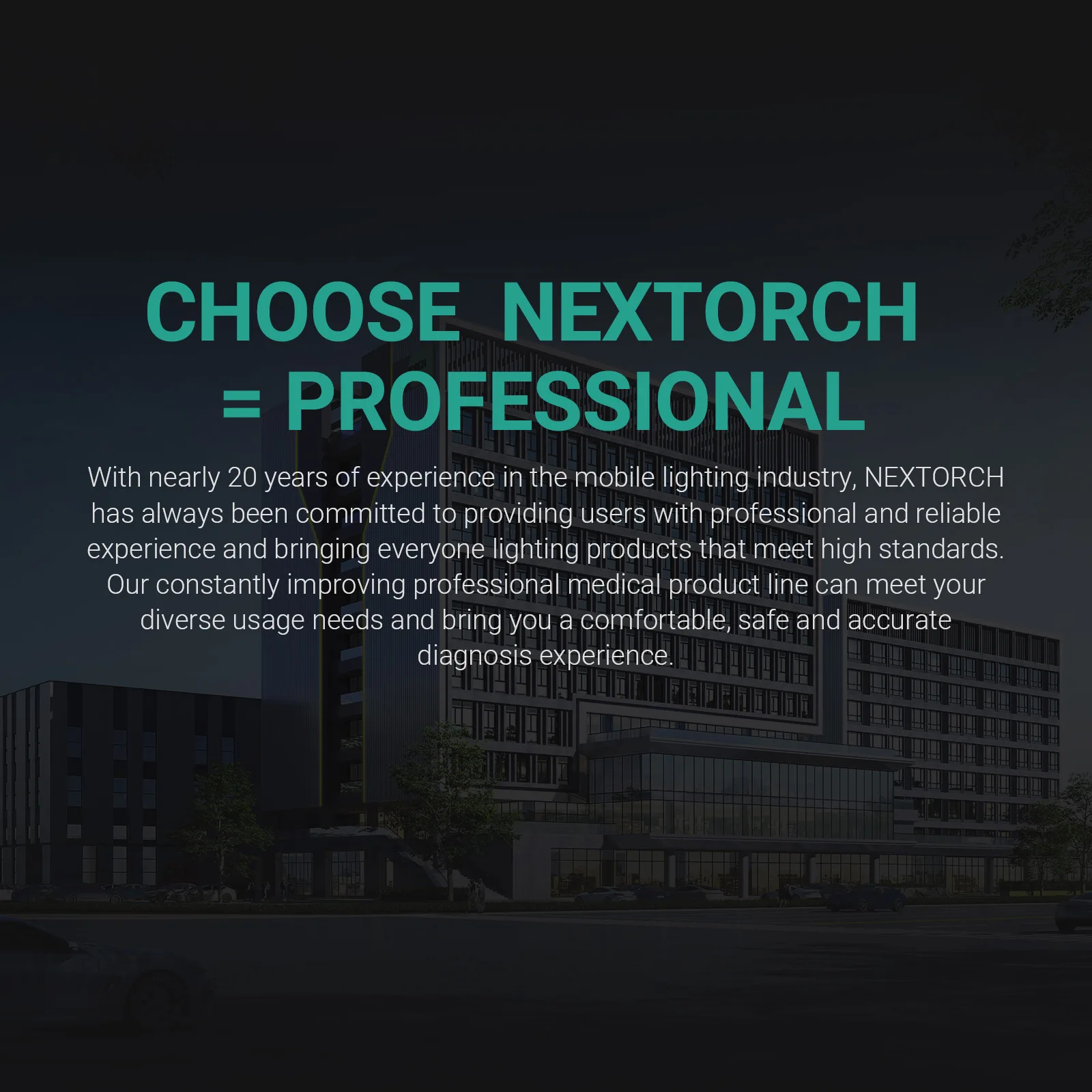 Óptica de la linterna NEXTORCH Dr. K32