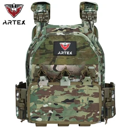 Artex chaleco portaplacas táctico de combate ajustable para placas
