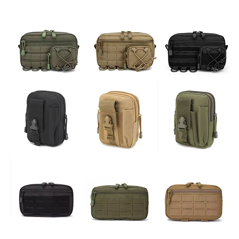 Riñonera táctica MOLLE EDC – Bolsa modular caza y outdoor - imagen 3