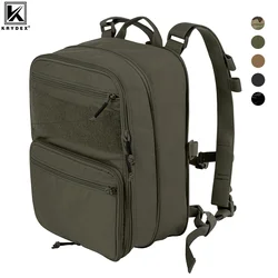 Mochila táctica KRYDEX D3 500D flatpack, asalto expandible hidratación