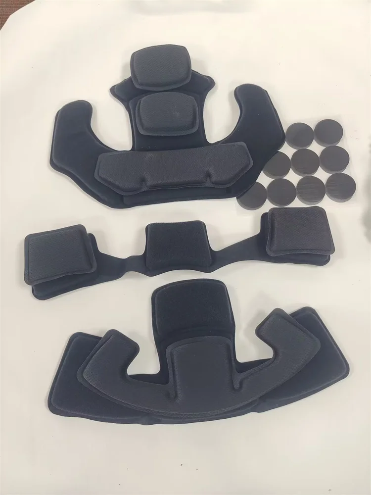 Acolchado casco táctico espuma viscoelástica autoadhesiva transpirable - imagen 3