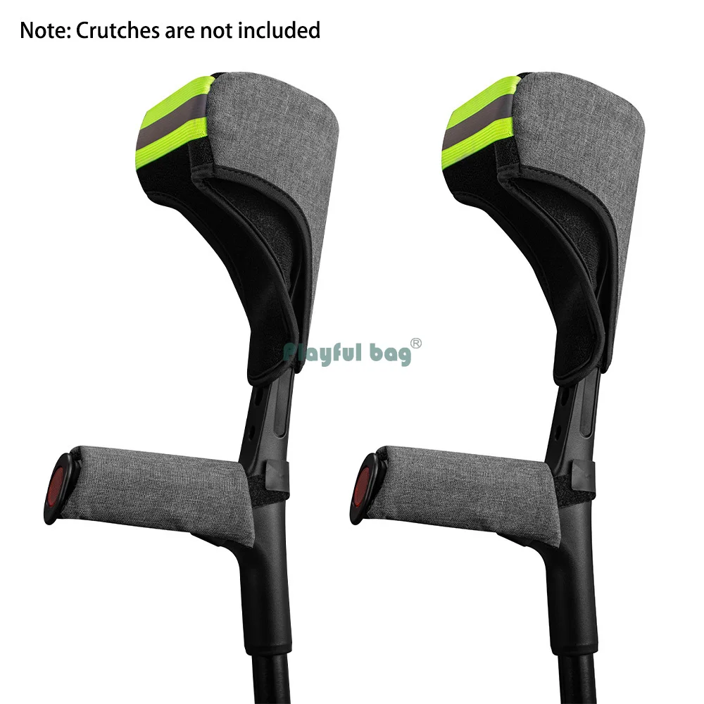 Funda para muletas antideslizante de espuma absorbente de impactos