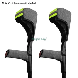 Funda para muletas antideslizante de espuma absorbente de impactos
