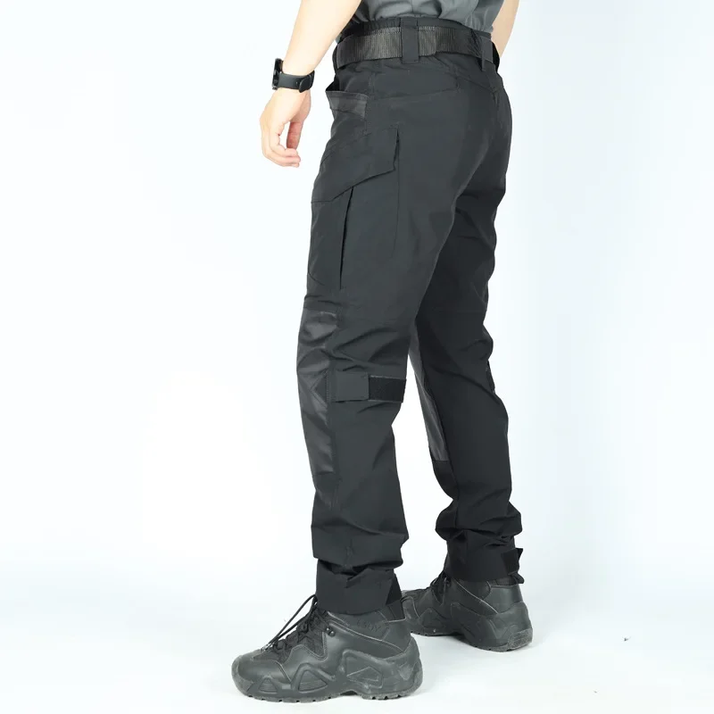 Pantalones tácticos cargo impermeables Ripstop multibolsillos hombre - imagen 4