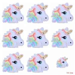 Parches termoadhesivos unicornio bordados – Pack 10 unidades
