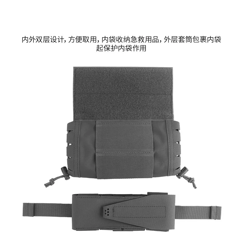 UG IFAK táctica médica EDC, kit trauma para supervivencia outdoor