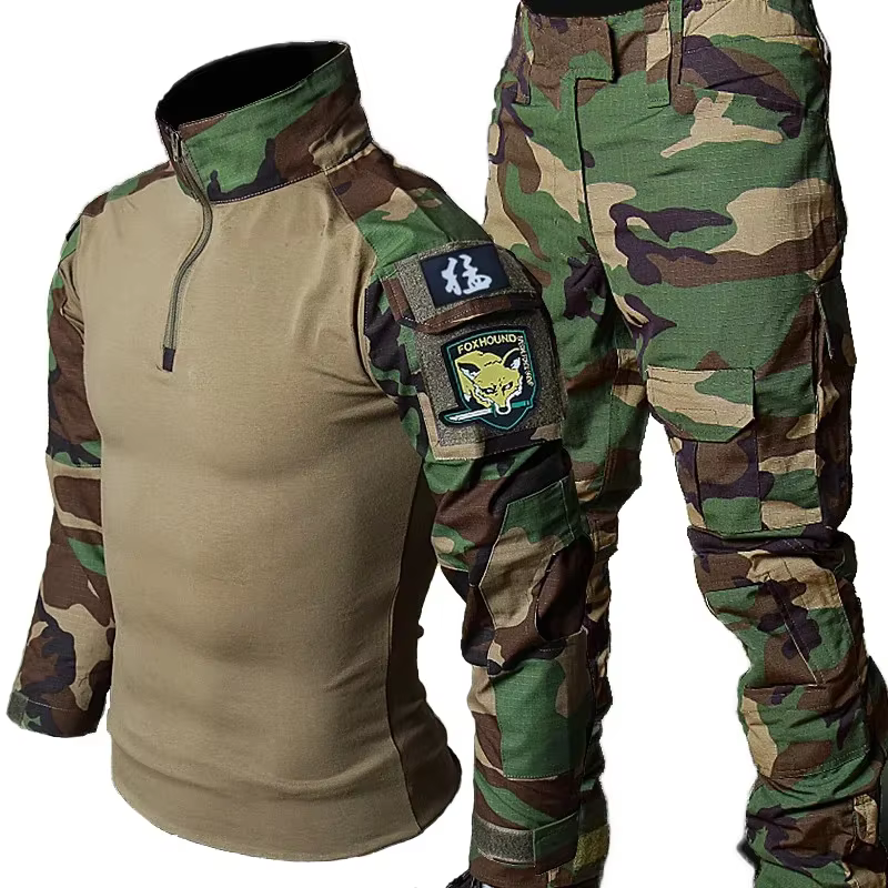 Uniforme táctico hombre verde selva – camisa manga larga y cargo - imagen 3