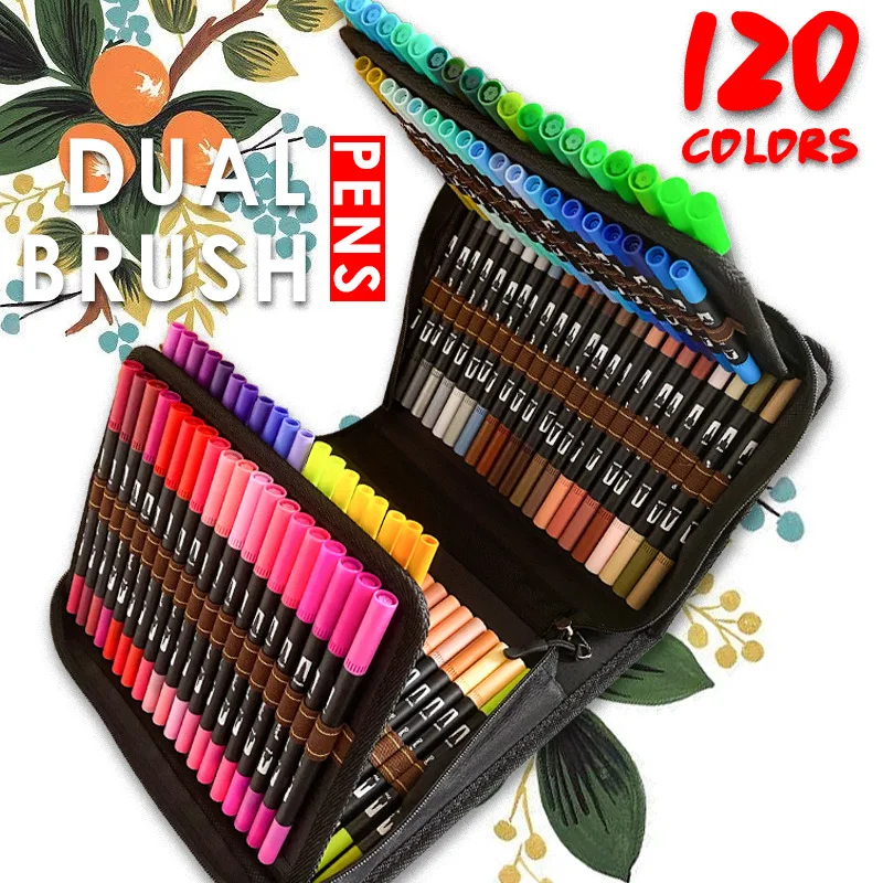 Rotuladores acuarela tipo pincel Copic doble punta artísticos - imagen 2