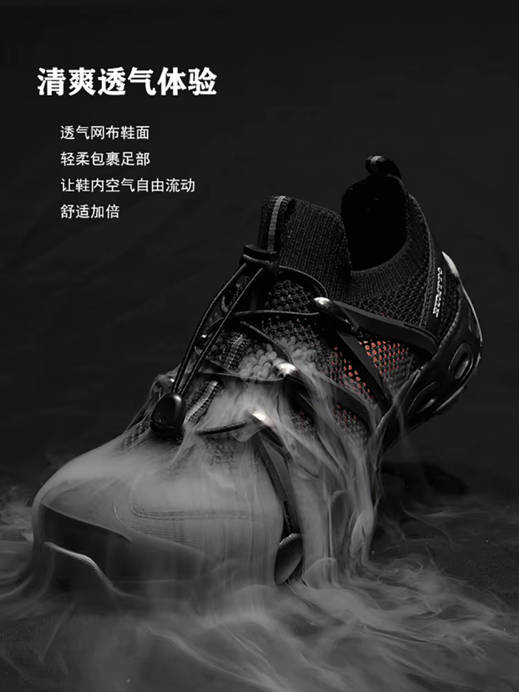 HUMTTO Zapatillas de senderismo acuáticas ligeras para hombre - imagen 4