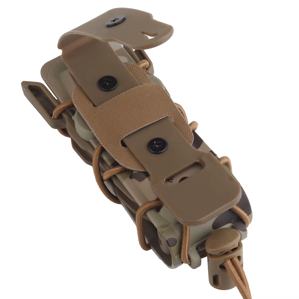 Funda táctica Molle para cargador pistola 9mm/45acp – Liberación rápida - imagen 5