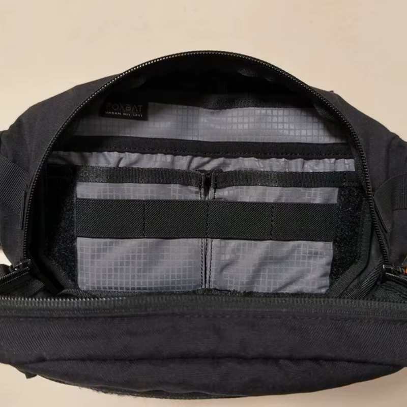 Organizador táctico EDC modular con cierre velcro y gestión de cables - imagen 2