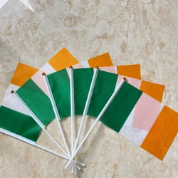 Asta de bandera irlandesa para exterior decorativa
