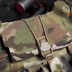 DMGear MOLLE FCSK Bolsa de pecho táctica con soporte para teléfono