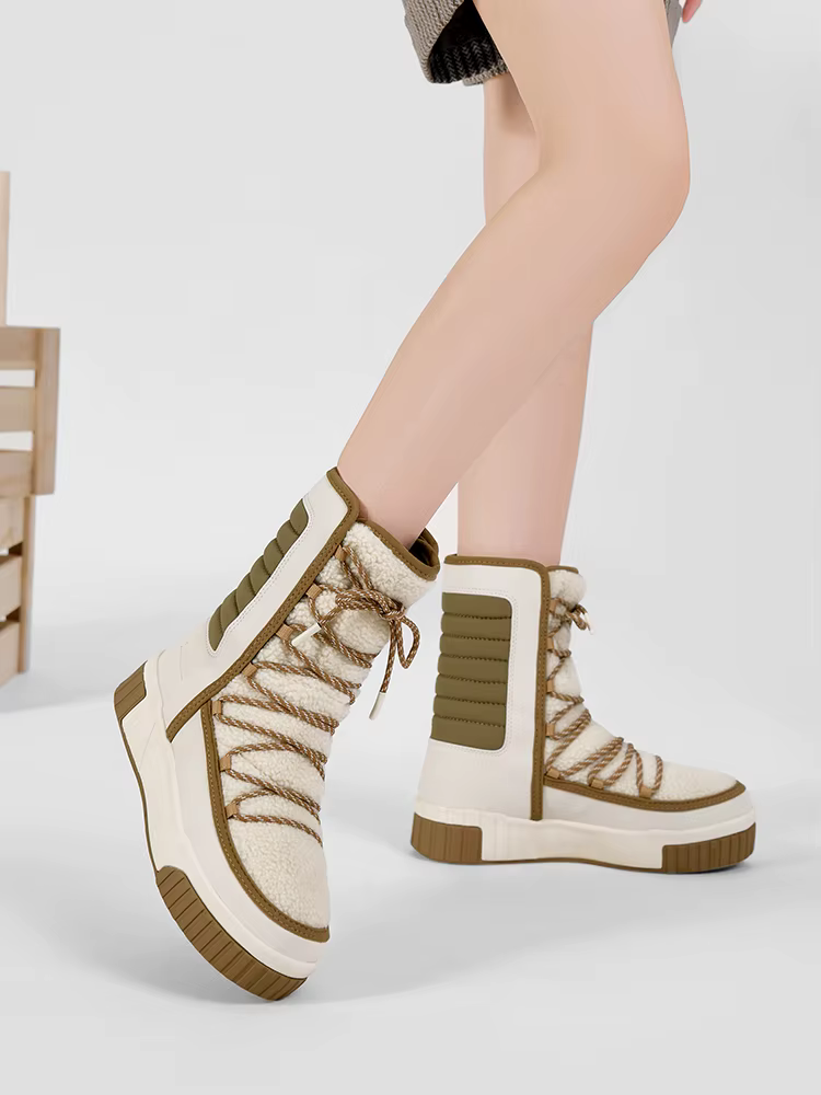 Botas de montaña impermeables mujer – Resistente frío invierno outdoor - imagen 5
