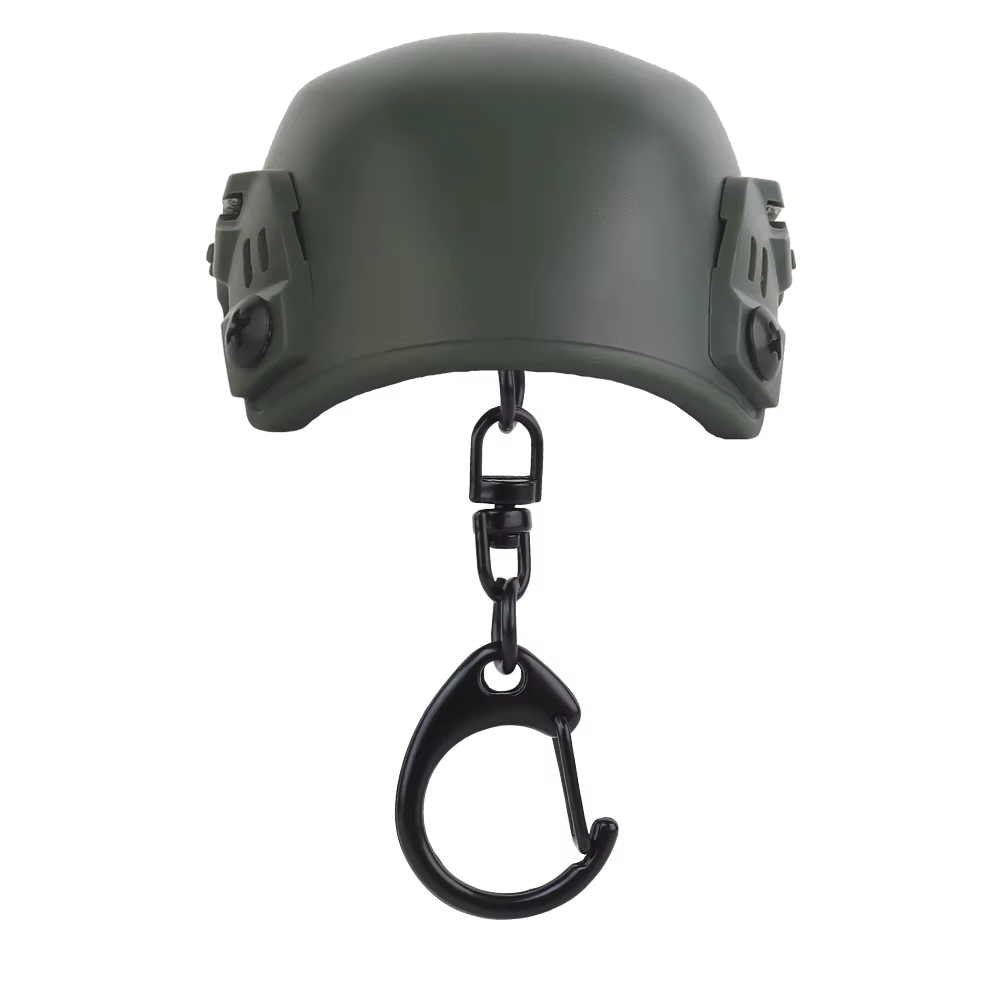 Llavero abrebotellas casco táctico MK7 – Acero resistente - imagen 4