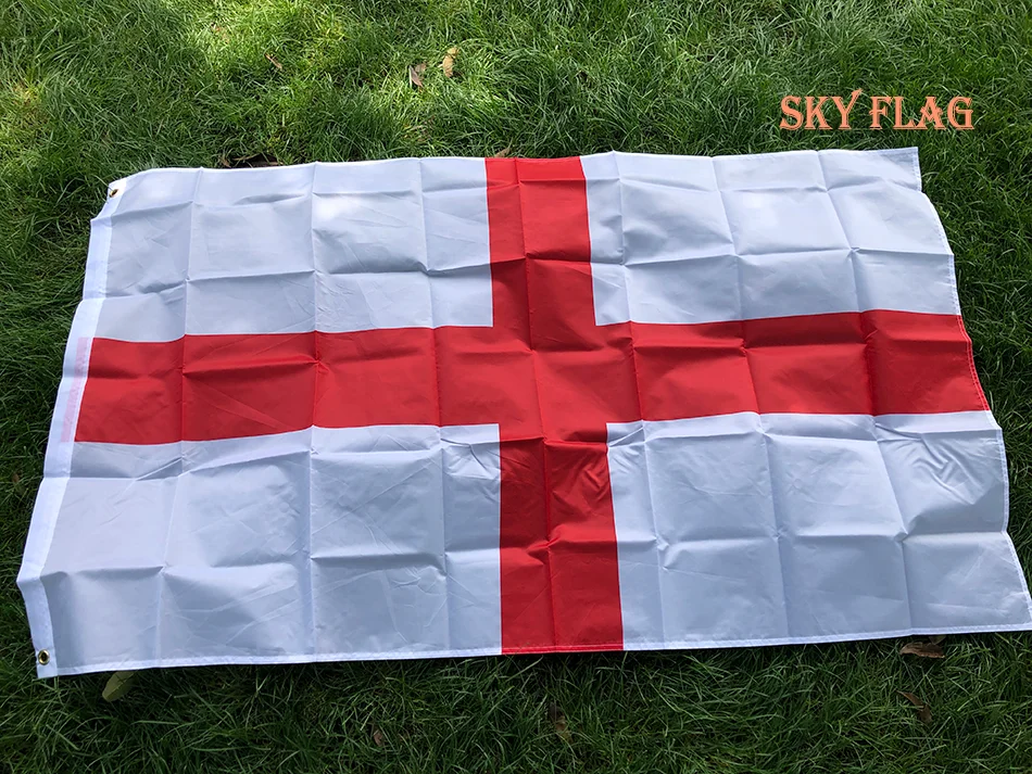 Bandera Inglaterra Cruz de San Jorge SKY para interior y exterior - imagen 3