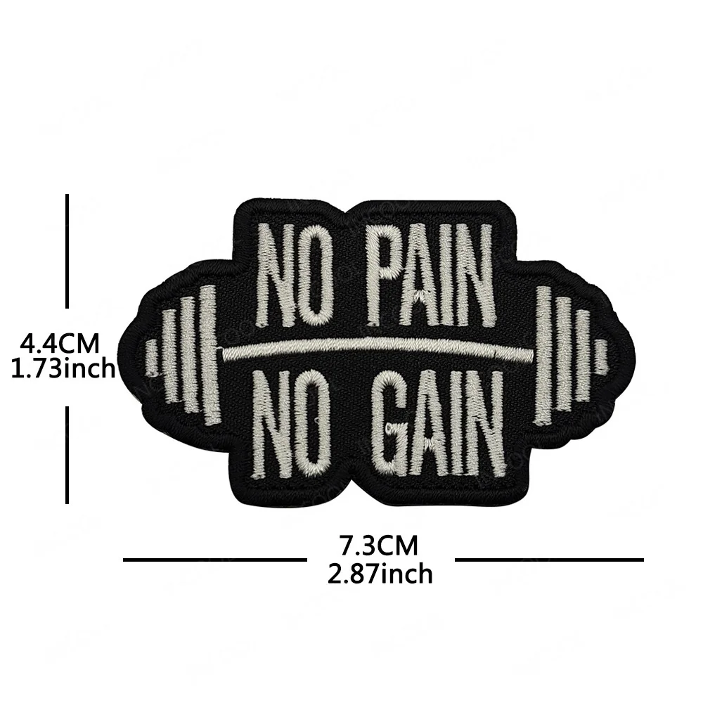 Parche bordado frases motivacionales – Insignia para ropa y mochila - imagen 4