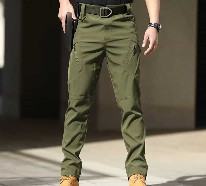 Pantalones militares tácticos elásticos