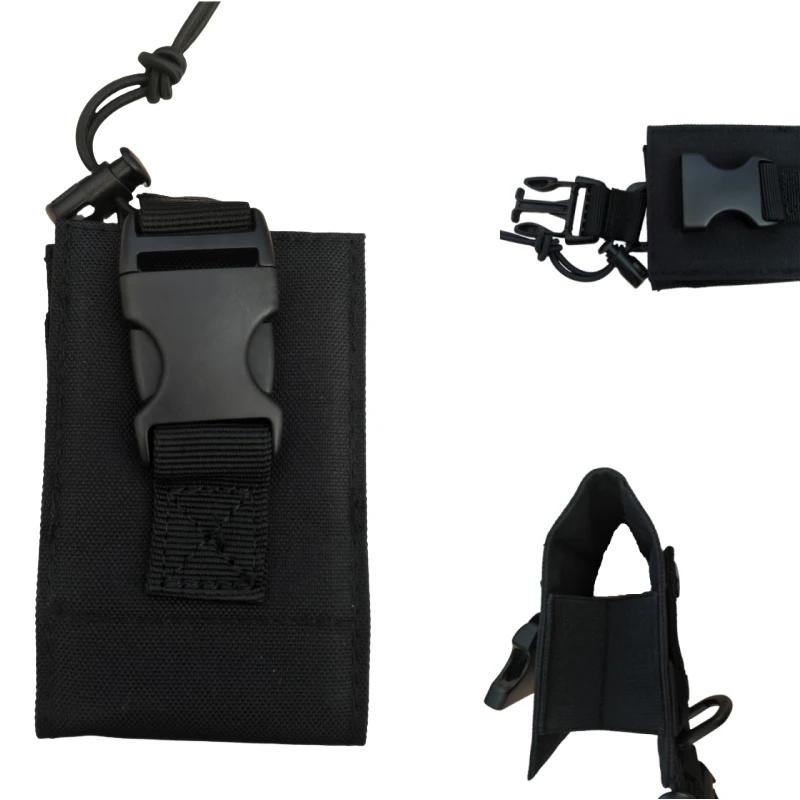 Funda para walkie talkie MOLLE de cadera táctica colgante - imagen 5