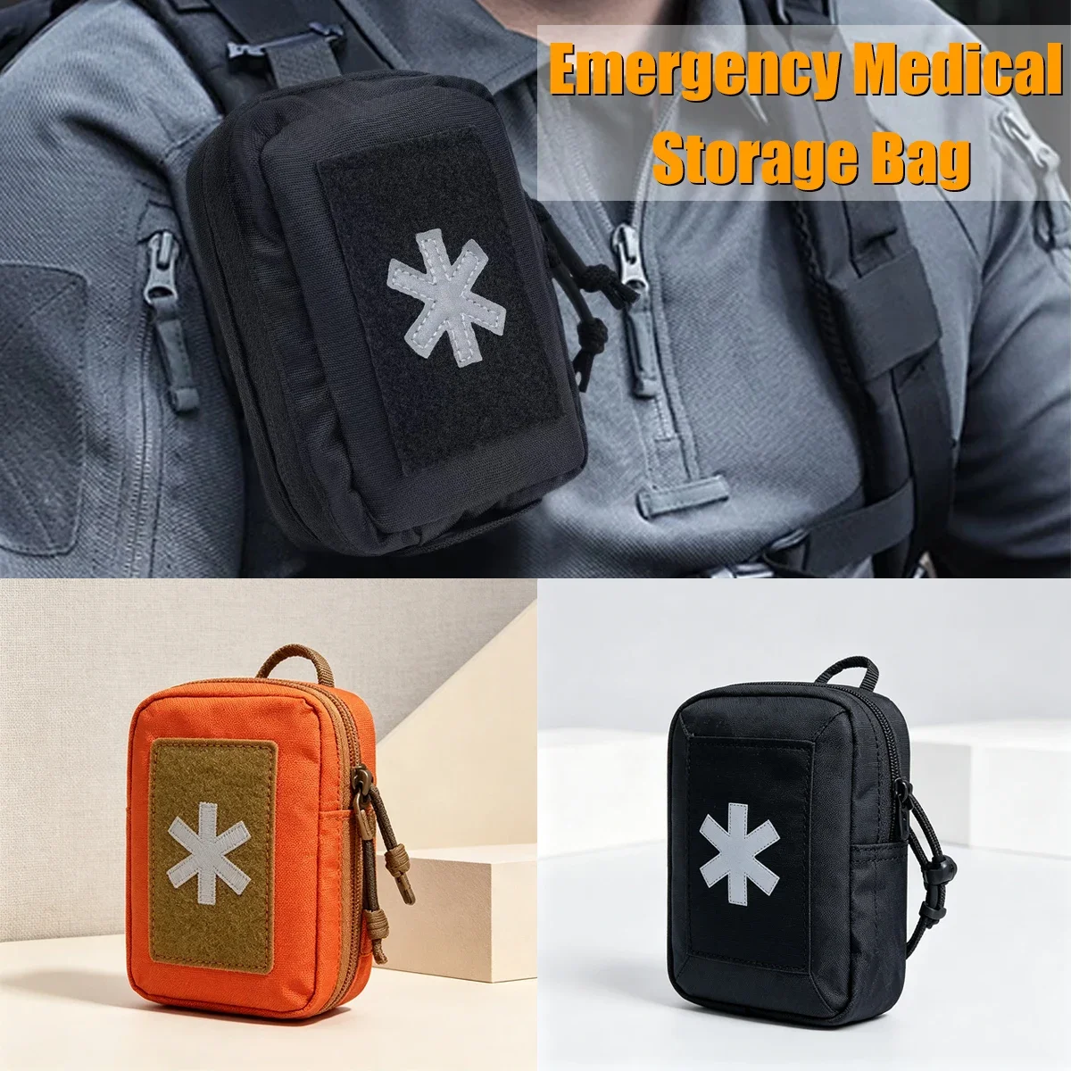 Bolsa táctica de supervivencia para actividades al aire libre