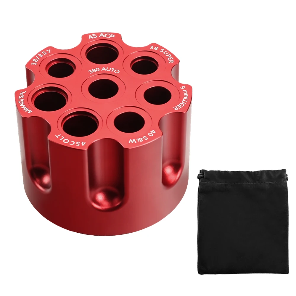 Medidor táctico rojo de aluminio
