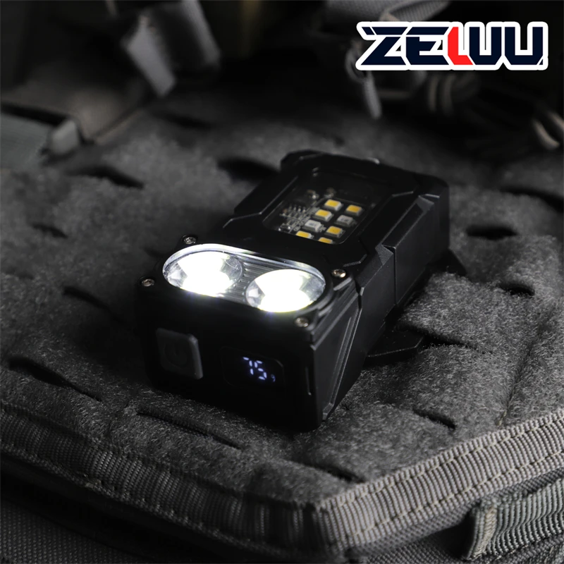 Linterna táctica LED luz de trabajo EDC con montaje MOLLE portátil - imagen 4