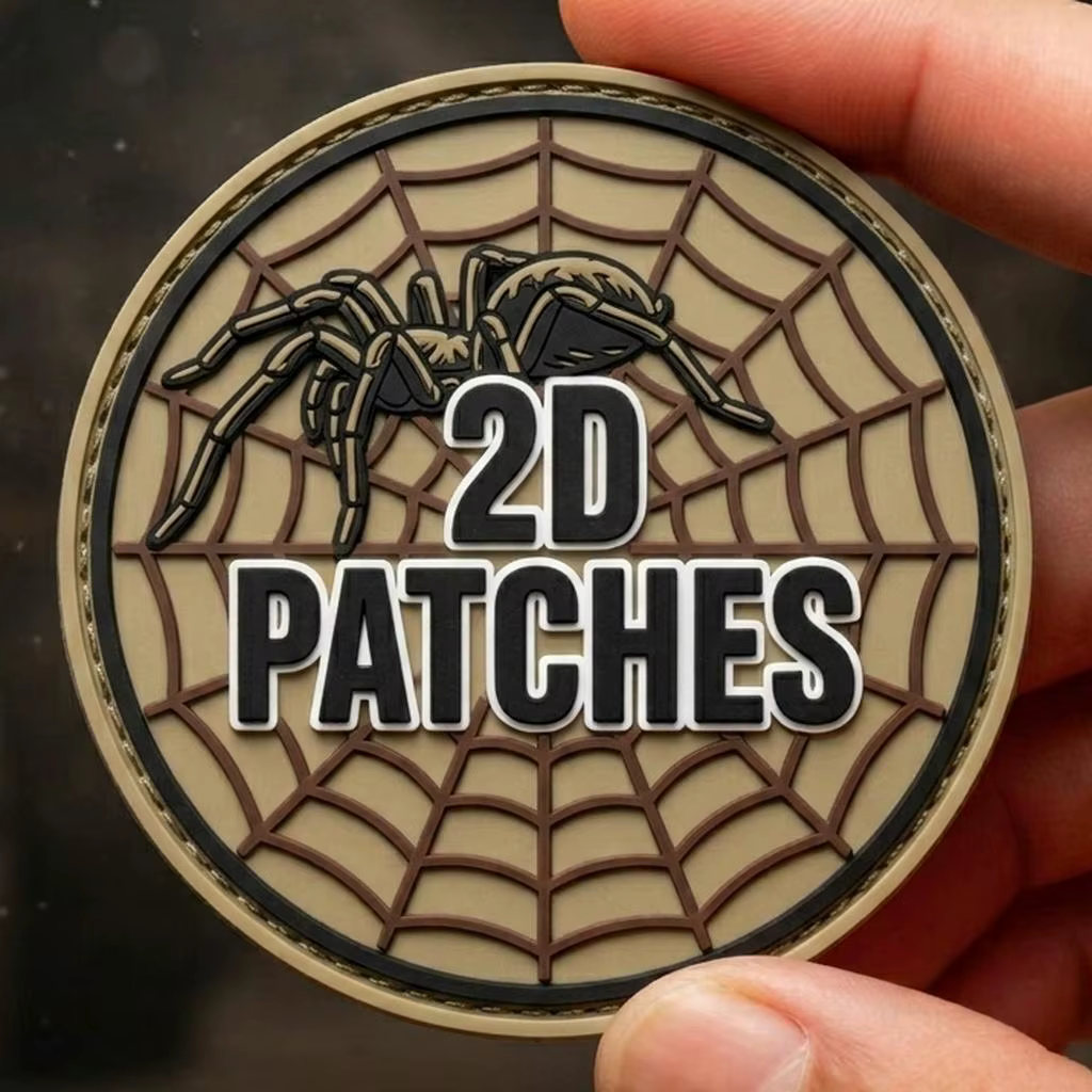 Parche táctico 3D de PVC con relieve y velcro para coser - imagen 4