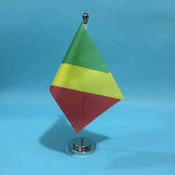Bandera nacional Rep. Democrática del Congo de poliéster oficina