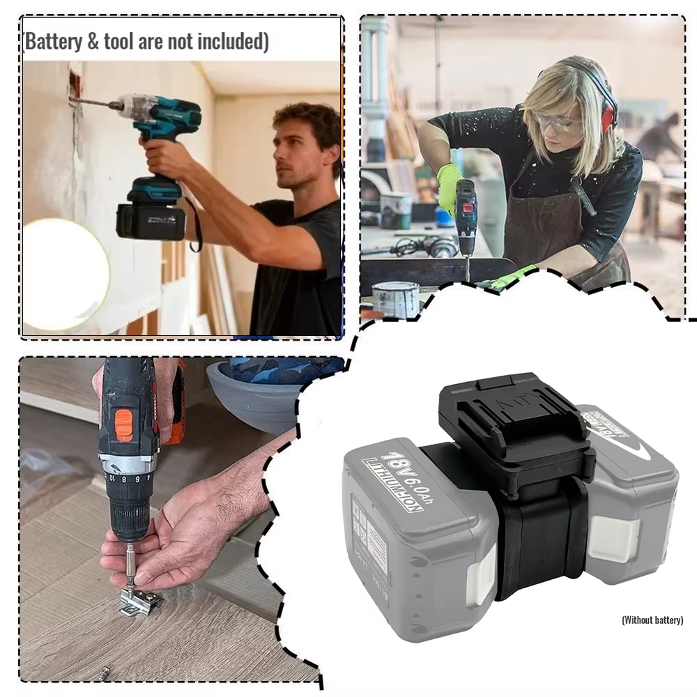 Adaptador convertidor de batería Makita para herramientas eléctricas - imagen 5