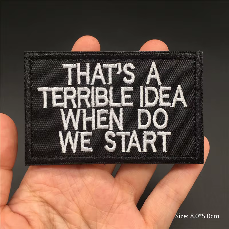 Parche bordado con gancho para mochila – Personalización táctica - imagen 5